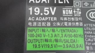 SONY SVE14116EC, VGP-AC19V33 adapters,Laptop AC Adapter