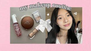 my everyday makeup routine 🪽 products i use, tips, etc.