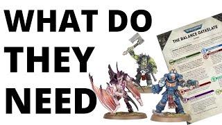 Balance Dataslate this Week - What Does Every 40K Army NEED?