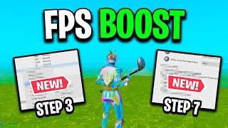 How To BOOST FPS in Fortnite OG Season! (High FPS & Less Delay)