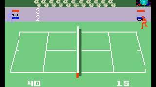 Matell Intellvision Game: Tennis (1980 Mattel)