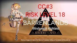 [Arknights] Barrenlands - Windswept Highland | Contingency Contract 3 Level 18 - Strategy Guide