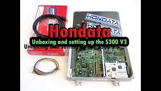 Hondata S300 V3 - Unboxing and Setting it up!