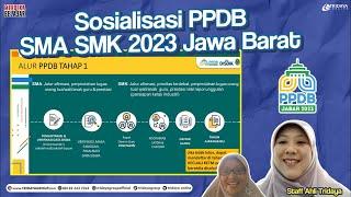 Sosialisasi PPDB SMA SMK 2023 Jawa Barat