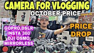 CAMERA PRICE DROP for OCTOBER, MIRRORLESS,DSLR,INSTA 360,GOPRO,DJI OSMO,legit sa Greenhills