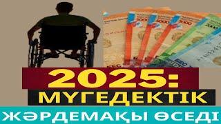 2025: МҮГЕДЕКТІК ЖӘРДЕМАҚЫ КӨБЕЙЕТІН БОЛДЫ#ақша,#шұғыл, #рек,#мүгедек, #жәрдемақы, #әлеуметтіккөмек,