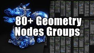 Blender Geometry Nodes Toolset Pack