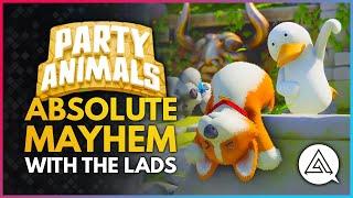 Absolute MAYHEM in Party Animals w/ the Lads!