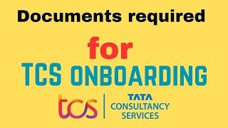 TCS onboarding documents | Don't forget | Important documents to carry for joining #tcs