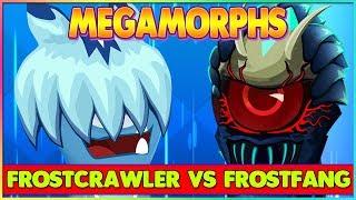 MEGAMORPH FROSTFANG vs MEGAMORPH FROSTCRAWLER ! Slugterra Slug it out 2