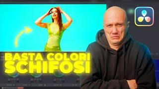 5 tecniche per COLORI DA PRO con Davinci Resolve