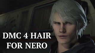 Nero with his DMC4 hair - Devil May Cry 5 (mod)