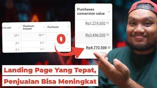 Landing page yang meningkatkan penjualan untuk Meta Ads | #FacebookAdsAntiDukun122