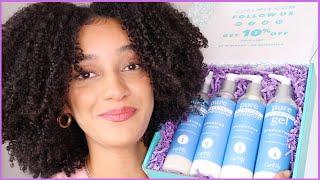 The PERFECT wash & go?! First impressions & review of CurlMix Wash & Go System
