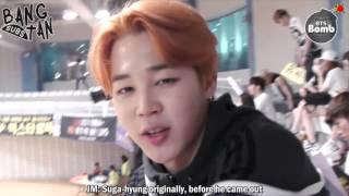 [ENG] 150930 [BANGTAN BOMB] Shooting guard SUGA with cheerleader 2 Jimin