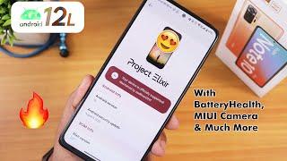 Project Elixir v2.0 On Redmi Note 10 Pro || A12L [19/08/2022 Build]