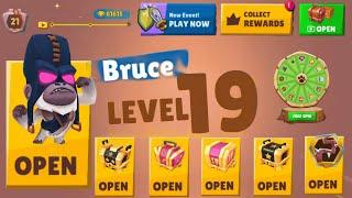 Zooba Squad 19 Bruce Full Maxed 20 Upgrade x2056 All Crate Unlock Gameplay