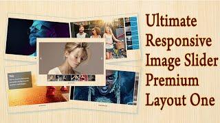 Ultimate Responsive Image Slider Premium - Layout 1