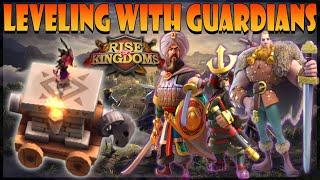 Leveling Commanders With Guardians in Rise of Kingdoms (How I Approach It)