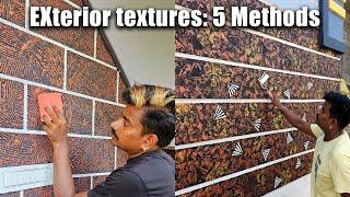 5 New Model texture designs for Exterior walls