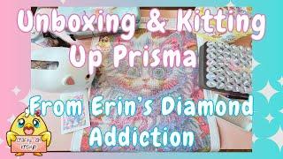 Diamond Painting Unboxing and Kit Up | Prisma from Erin's Diamond Addiction