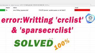 [SOLVED] error:Writting 'crc list' & 'sparse crc list' FAILED (Mi Flash Tool Error Solution)