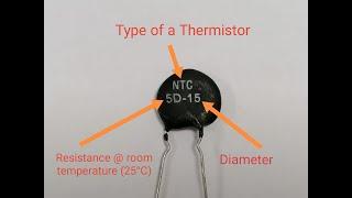 NTC THERMISTOR || HOW TO TEST A THERMISTOR || BASIC TEST NTC 5D-15