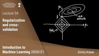 Introduction to Machine Learning - 04 - Regularization and cross-validation