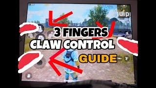 3 FINGER CLAW MOVE AND SHOOT CONTROLS GUIDE | PUBG MOBILE CONTROL TIPS | HACKER ALERT