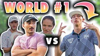 I Challenged 3 Disc Golf Pros to a ROLLER ONLY BATTLE!