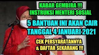 DAFTAR SEKARANG !!! 5 BANTUAN YANG AKAN CAIR 4 JANUARI 2021