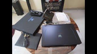 Acer Predator Helios 300- RTX 2070 17.3 inch Gaming Laptop Unboxing