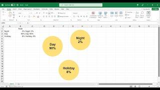 Excel effect - Link a cell to a shape in Excel