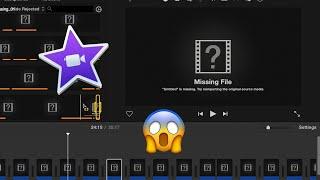 How to fix iMovie Missing File error (tested on iMovie V10.1.1, and V10.3.2)