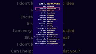 Unlock Basic and Advanced English Phrases Today!