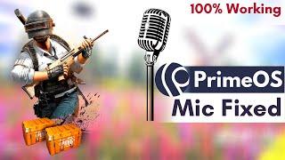 Prime OS Mic Not Working Problem Fixed | How To Fix Mic In PrimeOS Classic, Standard Or Mainline