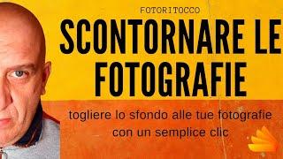 Come scontornare le foto gratuitamente e senza programmi