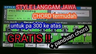 style langgam jawa gratis + panduan  chord