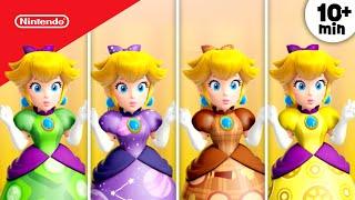 SO COOL!  Customizing Peach’s Dress in Princess Peach: Showtime | @playnintendo