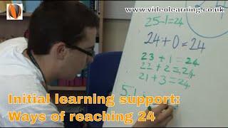 Initial Learning Support lesson Observation: Ways Of Reaching The Number 24