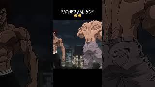 Baki faces off against Yujiro |Baki Hanma| #anime #animemoments #baki