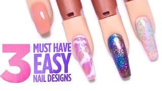  3 Easy Nail Designs Every Nail Tech Should Know