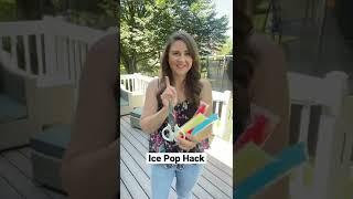 Easiest Way To Open Ice Pops! #summer #lifehack #icepops #momhack #summerhack #tipsandtricks