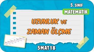 Uzunluk ve Zaman Ölçme  tonguçCUP 4.Sezon - 5MAT18 #2024