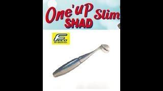 ワンナップスリムシャッド　【サワムラ】　水中アクション映像　　One'up SHAD SLIM　SAWAMURA