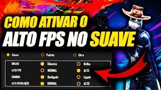 BUG PARA ATIVAR ALTO FPS NO SUAVE / PADRÃO , MOBILE / EMULADOR FREE FIRE !