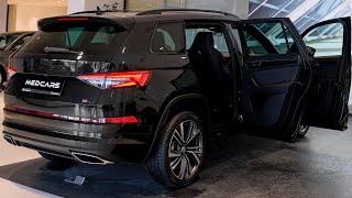 2023 Skoda Kodiaq RS - interior and Exterior Details (Sport Family SUV)