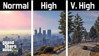 RX 470 - GTA 5 - Normal vs High vs Very High