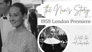 Audrey Hepburn & Mel Ferrer at London Premiere of The Nun’s Story (1959)