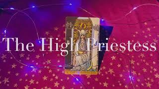 The High Priestess - As feelings in a Love reading. (Tarot Cards Explained)